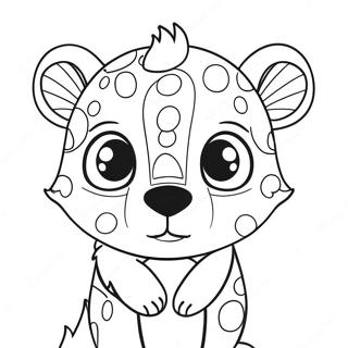 Dot Marker Animal Friends Coloring Page 12647-10260