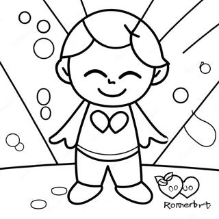 Romero Britto Coloring Page 12666-10267