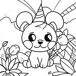 Colorful Romero Britto Art Coloring Page 12667-10272