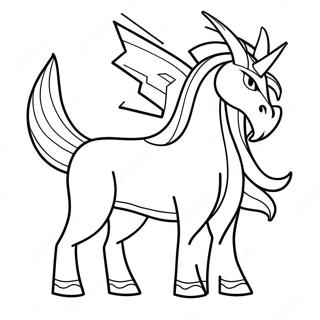 Arceus Coloring Page 12696-10291