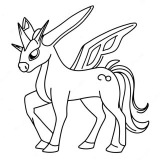 Shiny Arceus Coloring Page 12697-10296