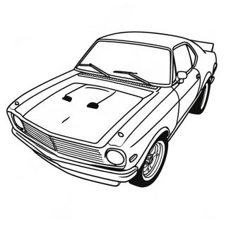 Jdm Car Coloring Page 12736-10322