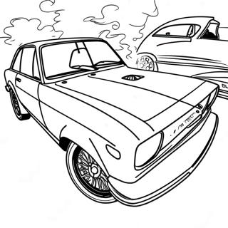 Jdm Car Coloring Page 12736-10324