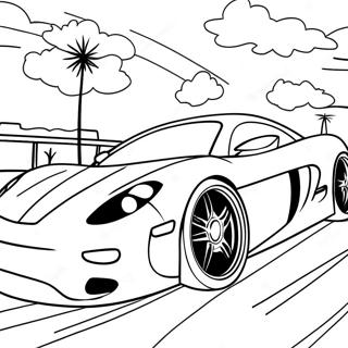 Sleek Jdm Sports Car Coloring Page 12737-10330