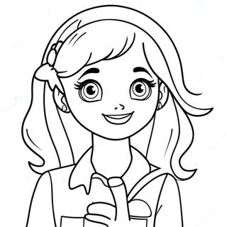 Polly Pocket Coloring Page 12796-10362