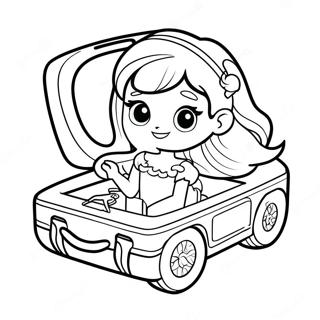 Polly Pocket Coloring Page 12796-10364