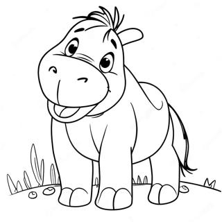 Eeyore Coloring Page 1281-1018