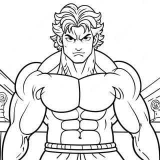 Baki Coloring Page 12836-10399