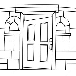 Roblox Doors Rush Coloring Page 12856-10409