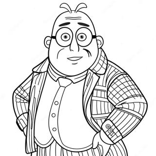 Gru Coloring Page 12896-10443