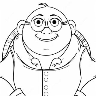 Gru Coloring Page 12896-10444