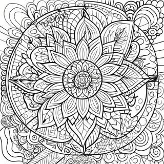 Bold Line For Adults Coloring Pages