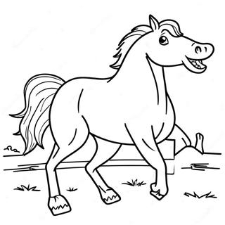 Bronco Coloring Page 1291-1076