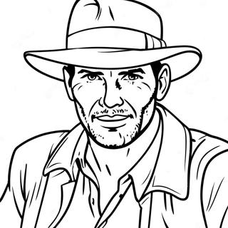 Indiana Jones Adventure Coloring Page 12946-10479