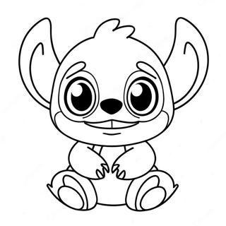 Stitch Halloween Coloring Page 12966-10501