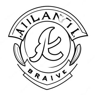 Atlanta Braves Coloring Pages