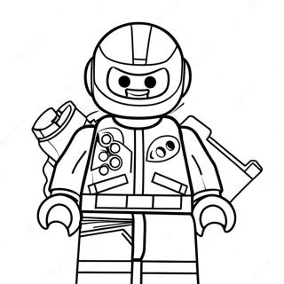 Lego Fortnite Coloring Pages