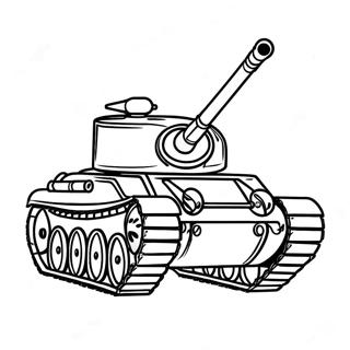 Tank Coloring Page 1301-1036