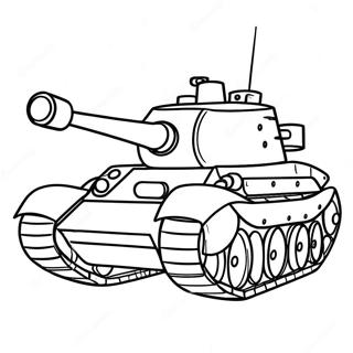 Tank Coloring Page 1301-1077