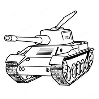 Tank Coloring Page 1301-1080