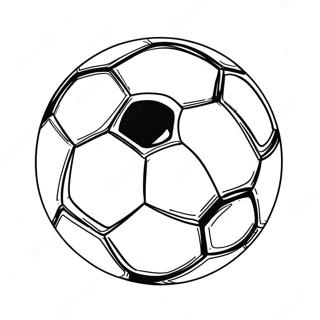 Soccer Ball Coloring Page 13026-10542