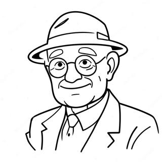 Grandpa Father S Day Coloring Page 13106-10613