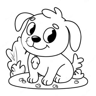 Pupstruction Coloring Page 13166-10653