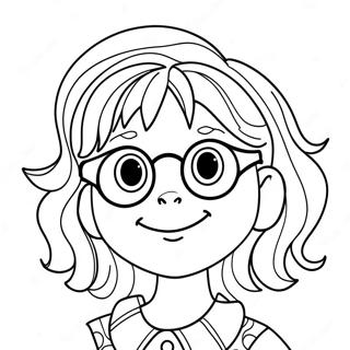 Junie B Jones Coloring Page 13176-10658