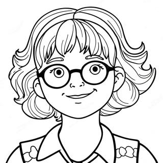 Junie B Jones Coloring Page 13176-10659