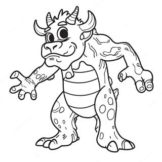 Monster Coloring Pages