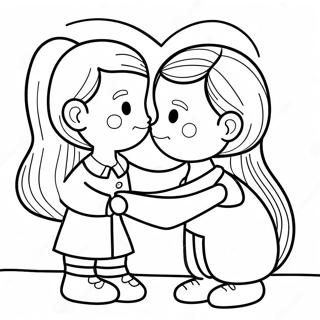 Kindness And Empathy Coloring Page 13207-10685