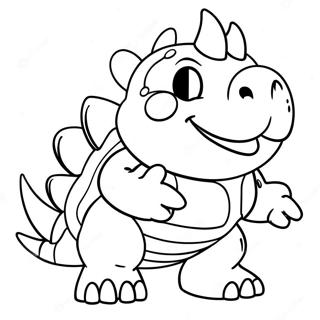 Bowser Jr Coloring Page 13216-10693