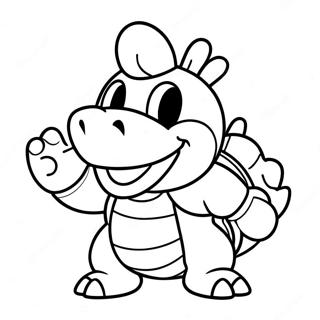 Bowser Jr Coloring Page 13216-10694