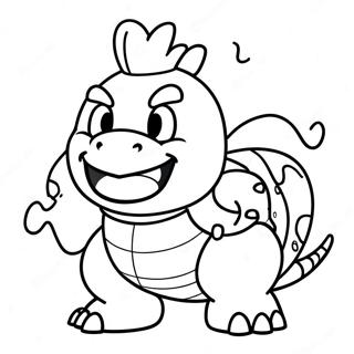 Bowser Jr Coloring Page 13216-10695