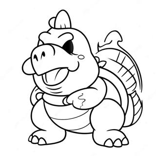 Bowser Jr Coloring Page 13216-10696