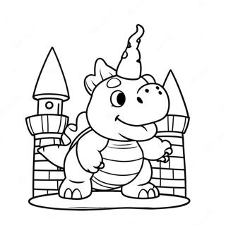 Bowser Jr Coloring Pages