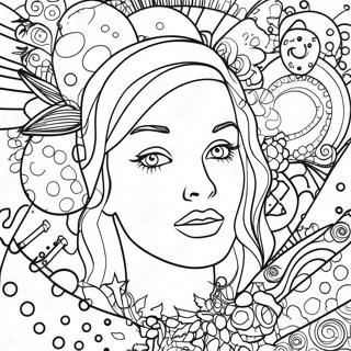 Pop Art Coloring Pages