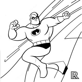 Incredibles Coloring Pages