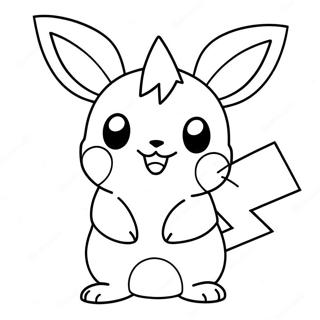 Pichu Coloring Page 13236-10708