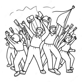 May Day Celebration Coloring Page 13246-10714