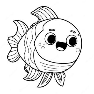 Fishstick Fortnite Coloring Pages