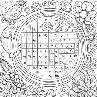 Word Search Coloring Page 13326-10778