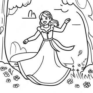 Enchanting Taylor Swift Folklore Scene Coloring Page 13337-10814