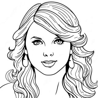 Taylor Swift Speak Now Coloring Page 13346-10791