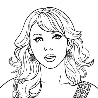 Taylor Swift Speak Now Coloring Page 13346-10792