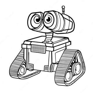 Wall E Coloring Pages