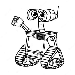 Wall E Coloring Page 13396-10831