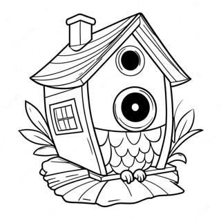 Owl House Coloring Page 1341-1113