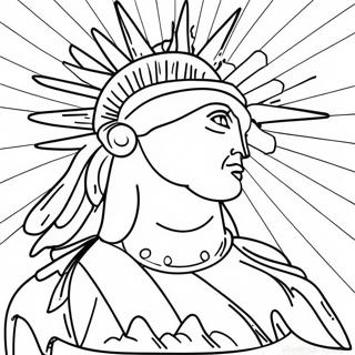 American Symbols Coloring Pages