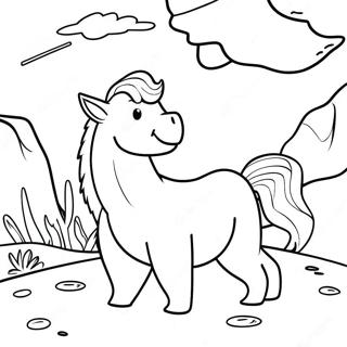 Superpages Adventure Scene Coloring Page 13477-10900